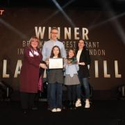 The Lara Grill team at the awards