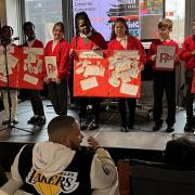 Pupils from Parsloes Primary pitch their movie idea
