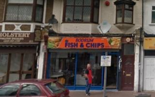 Bodrum Fish & Chips in Reede Road, Dagenham received one out of five in a recent food hygiene inspection Credit: Google Street View