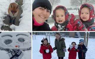 Barking and Dagenham Post readers sent in their photos of snow on December 12, 2022