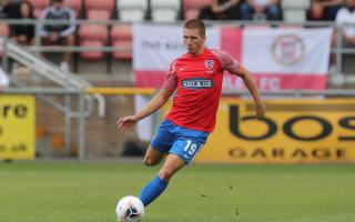 Sam Ling will stay with Dagenham & Redbridge for another two seasons. Picture: TGS PHOTO