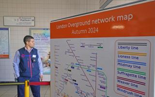 The new Overground map has been announced, including the Suffragette line